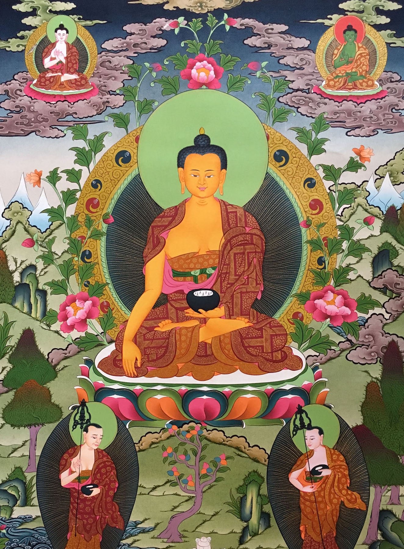 Lord Buddha Thangka