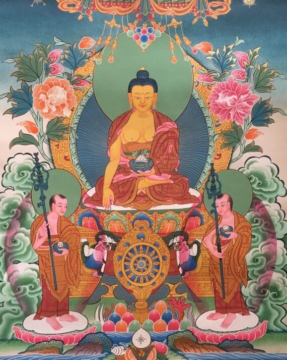 Glorious Thangka of Shakyamuni